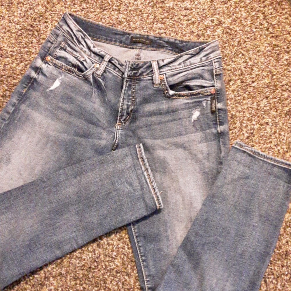 Silver pants